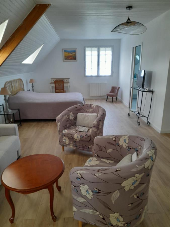 La Cle De Line Bed & Breakfast Saint-Aubin-Sur-Mer  Luaran gambar